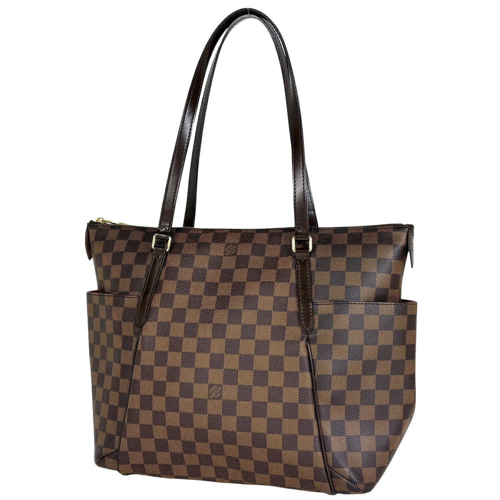 Louis Vuitton Totally Shoulder Bag Tote Damier Brown